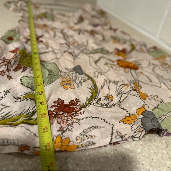 Anthropologie Dainty Mini Dress (Looks like a Night Gown) Adj Straps Open Back - Picture 16 of 16